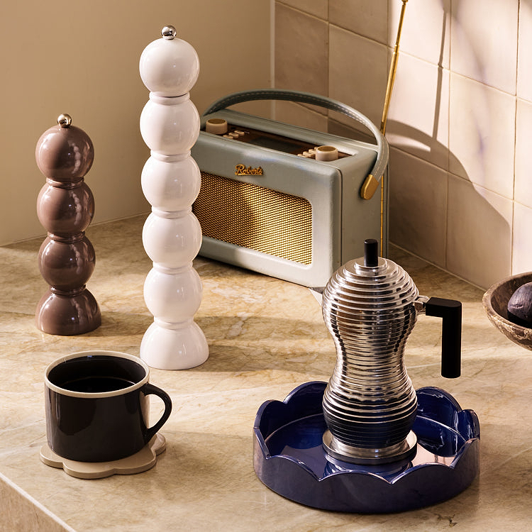 White Grande Salt & Pepper Mill