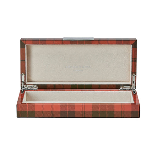 Ross Tartan Box med Silver