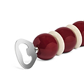 Cherry and Cappuccino Bobbin Bottle Opener