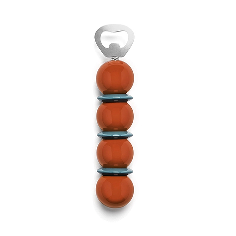 Orange & Chambray Bobbin Bottle Opener