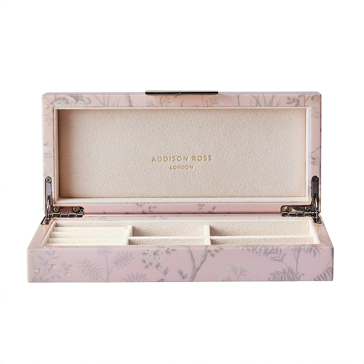 Pink Chinoiserie Box ezüsttel