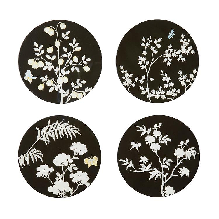 Black Chinoiserie podmetači - set od 4 komada - ograničeno izdanje