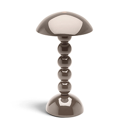 Wiederaufladbare LED-Lampe Bobbin mit nerzfarbener Lackierung
