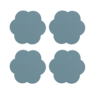 Chambray Blue Coasters – Set om 4