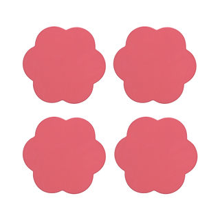 Watermelon Pink Coasters – Set of 4