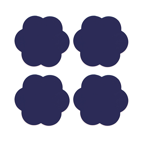 Navy Coasters – Set of 4