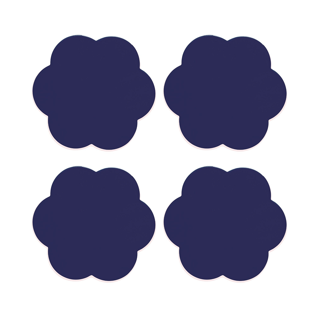 Navy Coasters – Set om 4