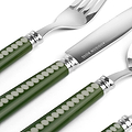 Bobbin-Besteck in Khaki & Salbeigrün – 16-teiliges Set