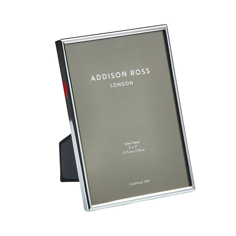 Fine Edged Silver Plated Photo Frame