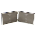 Fine Edged Silver Double Photo Frame