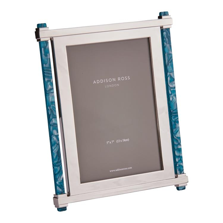 Emerald & Silver Acrylic Photo Frame