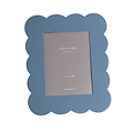 Cornice per foto smerlo laccata blu Chambray – Edizione limitata
