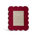 Cherry Scalloped Lacquer Photo Frame