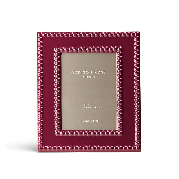 Cherry Bobbin Lacquer Photo Frame