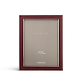 Cherry Enamel & Silver Frame