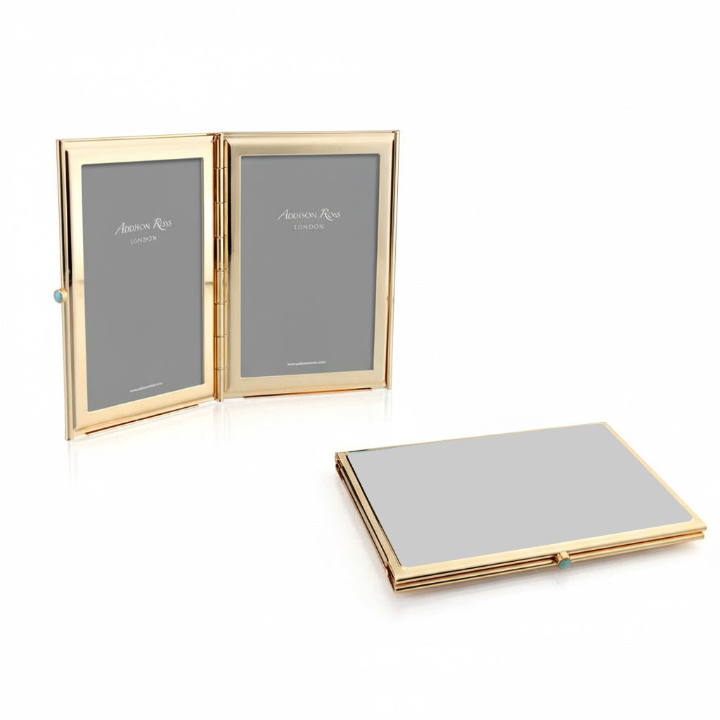 Chiffon & Gold Travel Frame