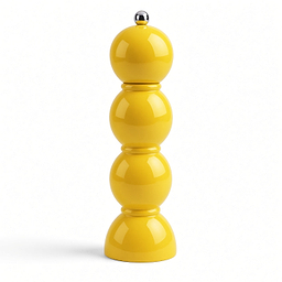 Yellow  Bobbin Salt or Pepper Mill
