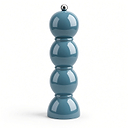 Chambray Blue Bobbin Salz- oder Pfeffermühle