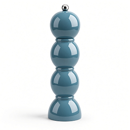 Chambray Blue  Bobbin Salt or Pepper Mill