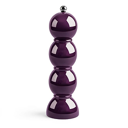 Aubergine Bobbin Lacquer Salt or Pepper Mill