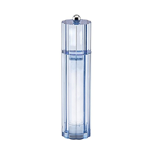 Blue Icy Flute Salt or Pepper Mill