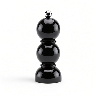 Schwarze Mini Bob Salz- oder Pfeffermühle