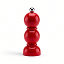 Rote Mini Bob Salz- oder Pfeffermühle