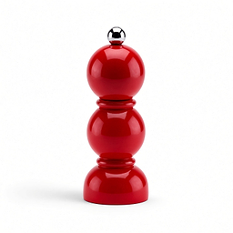 Red Mini Bob Salt or Pepper Mill
