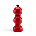 Rote Mini Bob Salz- oder Pfeffermühle