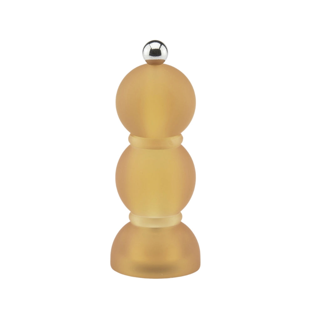 Amber Frosty Mini Bob Salt or Pepper Mill