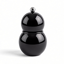 Schwarze Chubbie Salz- und Pfeffermühle