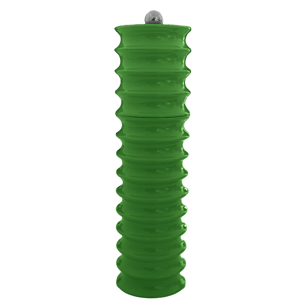 Leaf Green Twister Salt and Pepper Mill
