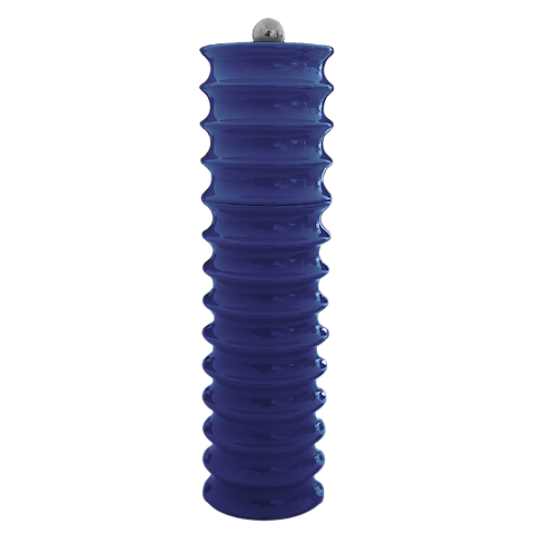Navy Twister Salt and Pepper Mill