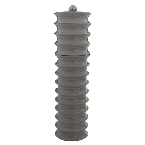 Grey Twister Salt and Pepper Mill