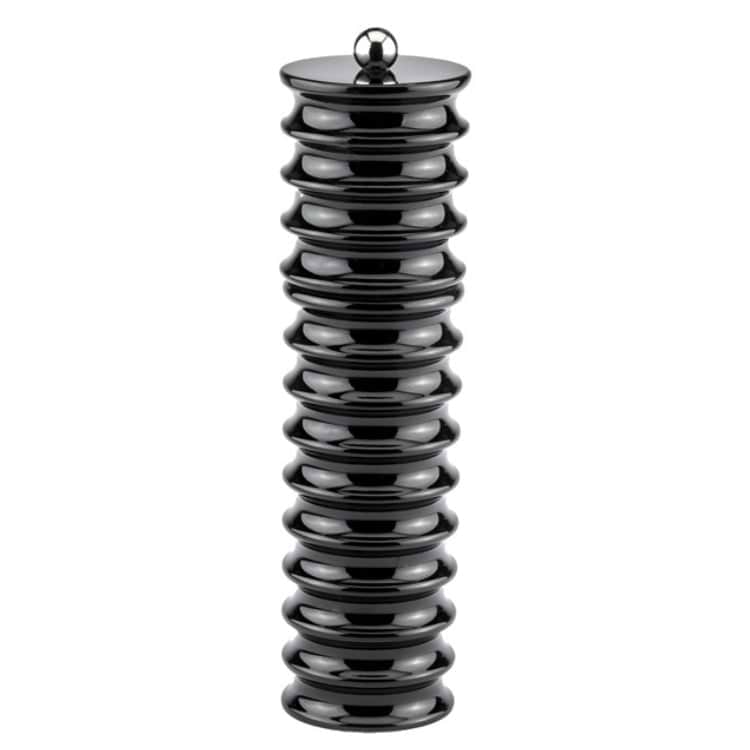 Czarny Twister Młynek do soli lub pieprzu