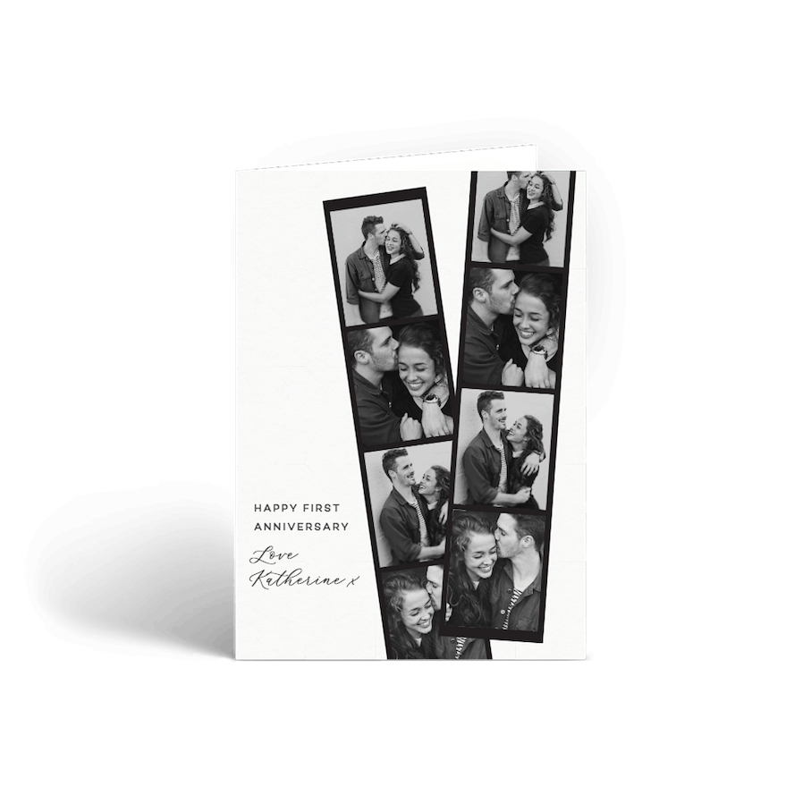 Greeting card for personalize options