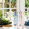 Pale Pink Icy Flute Salt or Pepper Mill