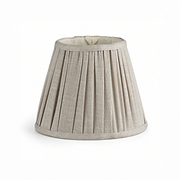 Chiffon Grey Empire Lampshade - 16cm
