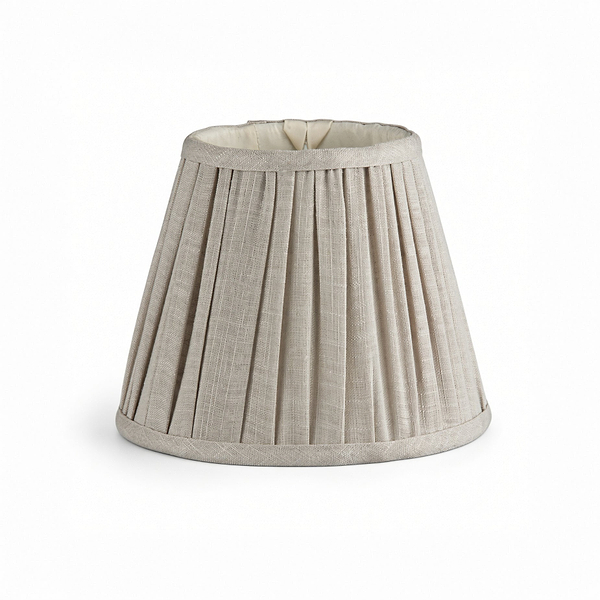 Chiffon Grey Empire Lampshade - 16cm