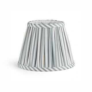 Chambray Striped Lampshade - 16cm