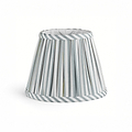 Chambray Striped Lampshade - 16cm