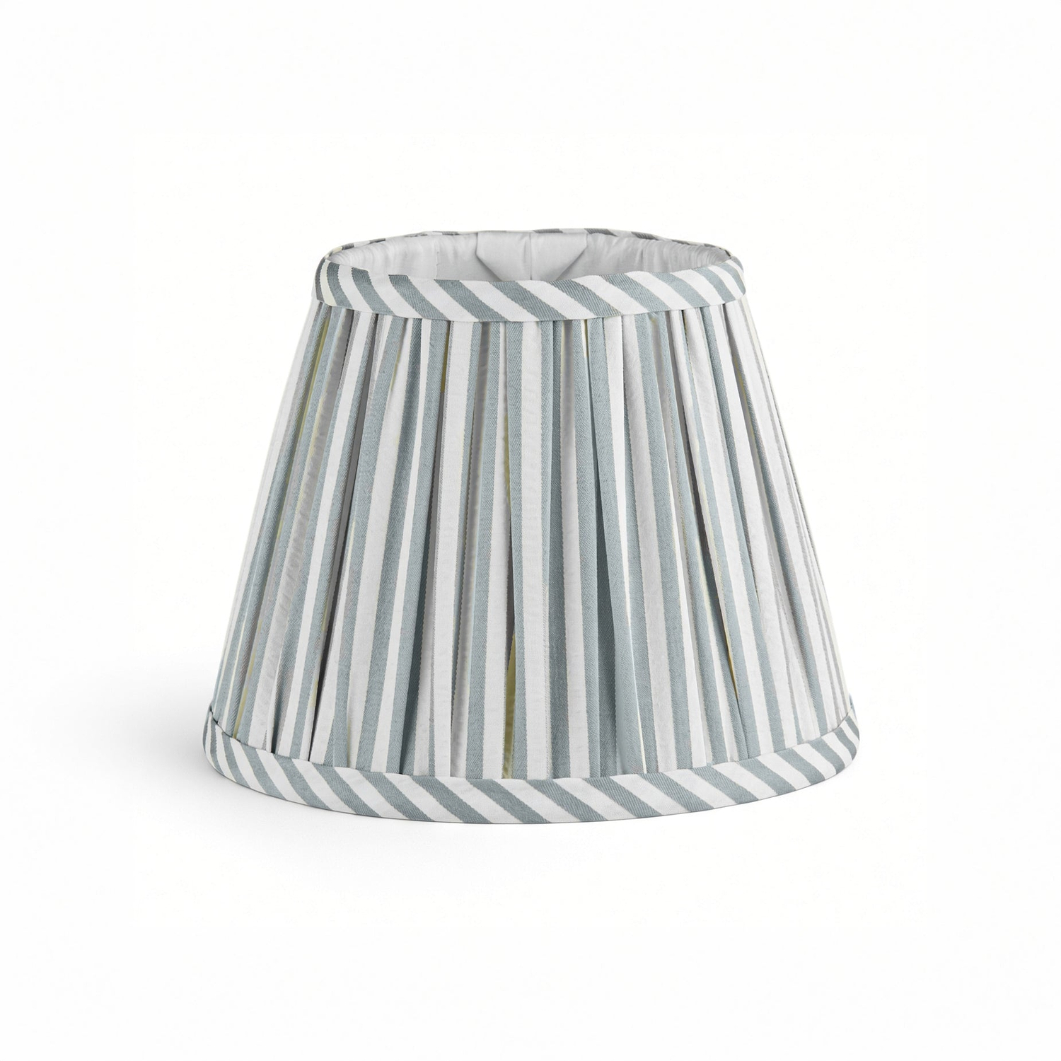 Chambray Striped Lampshade - 16cm
