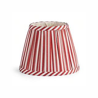 Red Striped Lampshade - 16cm