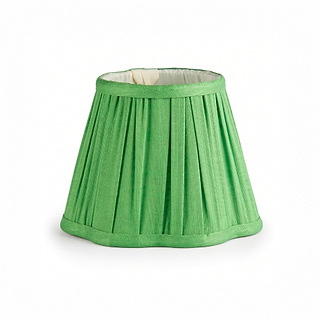 Leaf Green Scallop Lampshade - 16cm