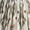 Ikat Empire Mink & Cappuccino Lampshade - 16cm