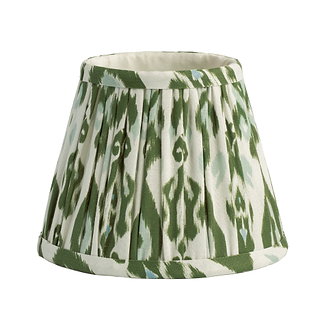 Ikat Empire Khaki & Sage Lampshade - 16cm