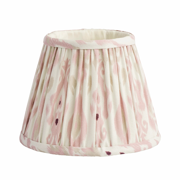 Ikat Empire Mauve & Cappuccino Lampshade - 16cm