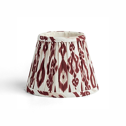Ikat Empire Cherry & Cappuccino Lampshade - 16cm