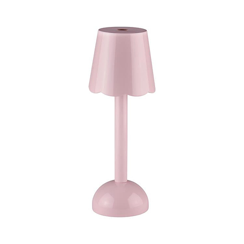 Pink Scallop Rechargeable LED Lamp