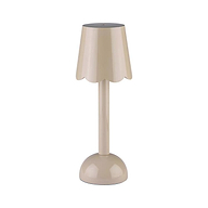 Cappuccino Scallop Rechargeable LED Lamp